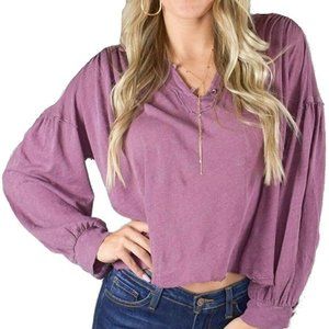 Free People Rush Hour Peasant Blouse